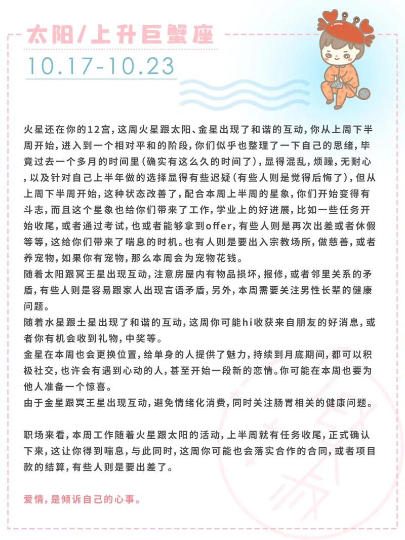 Alex 双子座一周运势1.4-1.10