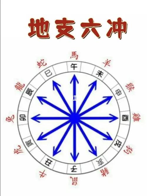 地支六冲与疾病