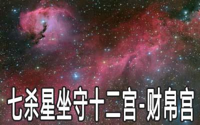 巨门星坐守十二宫——财帛宫