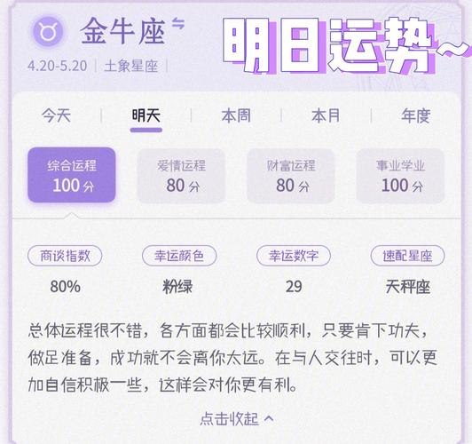 2021年01月01日金牛座星座运势分析及运程详解