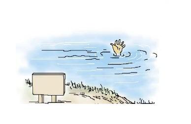 梦见水坑舀水