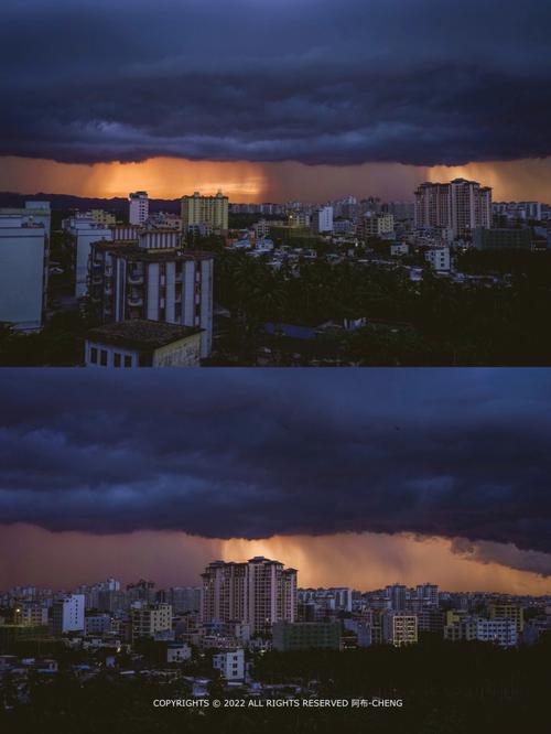 梦见夕阳又梦见乌云