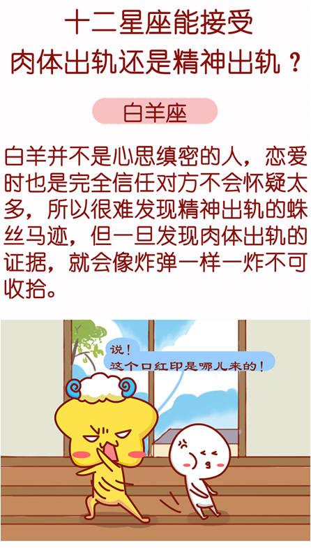 白羊座男对女出轨后表现形式