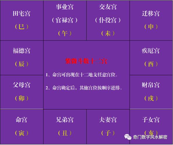 紫微斗数论事业宫
