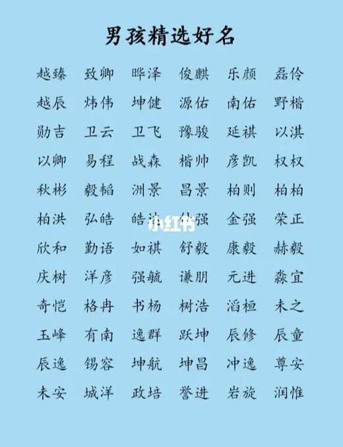 今年五月出生男孩起什么名字好
