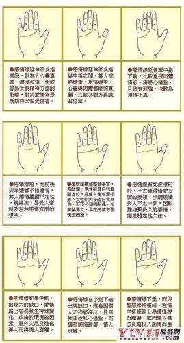 教你如何看自己的手相:女人右手掌纹图解
