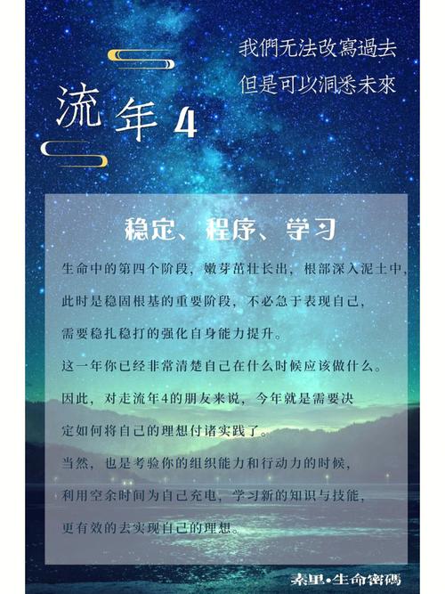 自己看自己的流年
