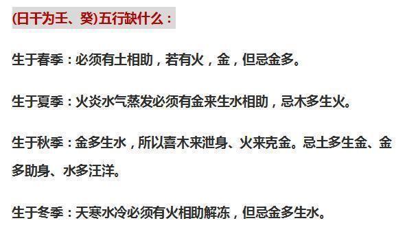 八字中日主天干为水是什么意思?