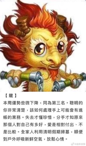曼桦本周生肖运势(8.22-8.28)