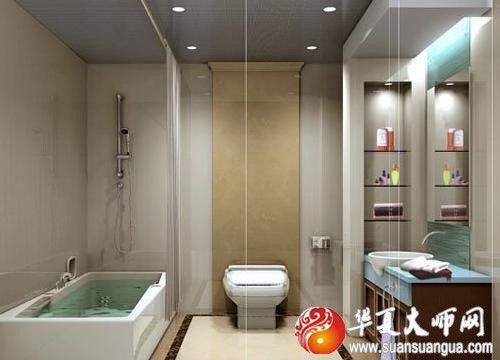 4大风水知识教你轻松搞定卫生间