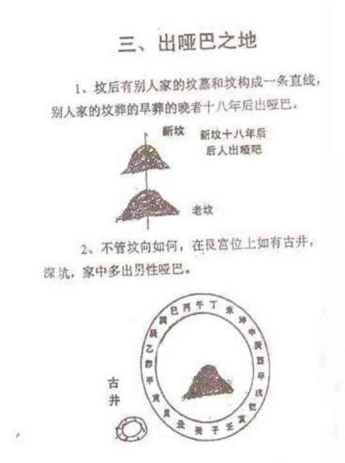 阴宅入坟断口诀