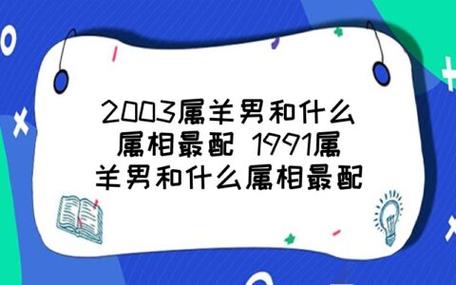 属羊男和什么属相最配