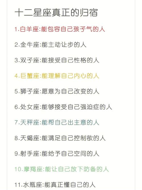12星座生活中绝对不让步的表现