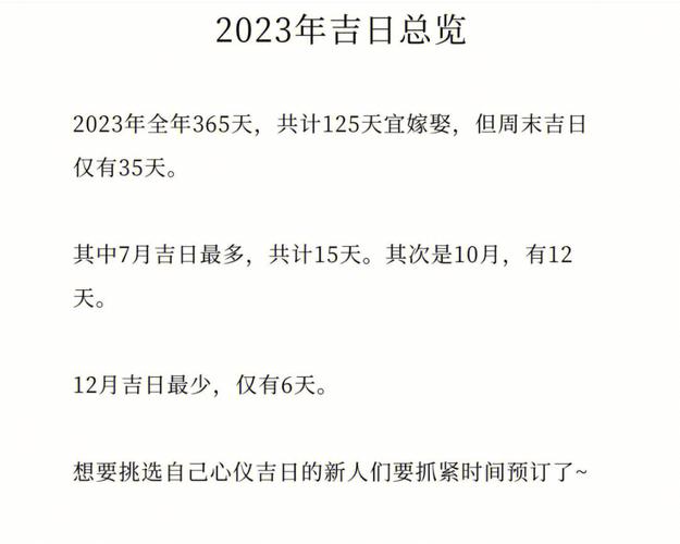 2023年5月签合同吉日一览表