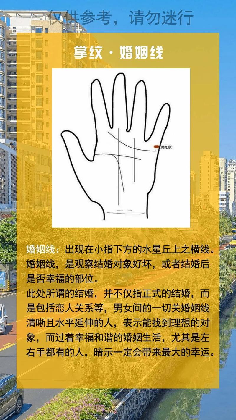 手相看姻缘 手相看姻缘线