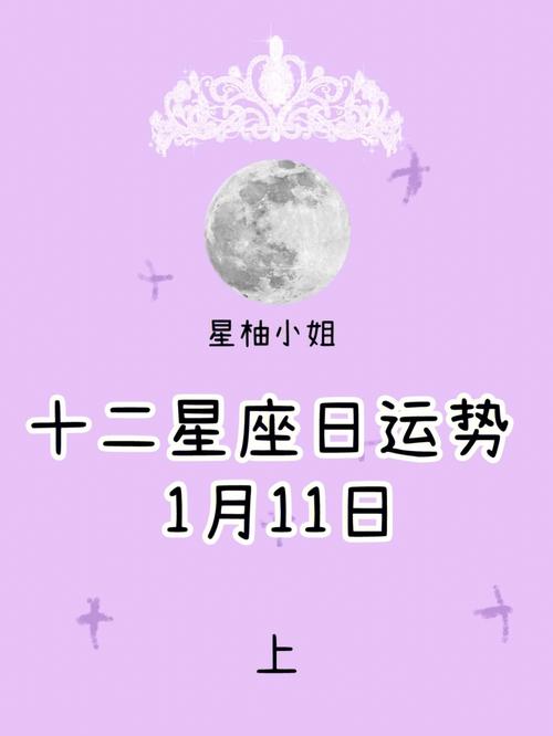 狂月天时 十二星座每日运势1月11日