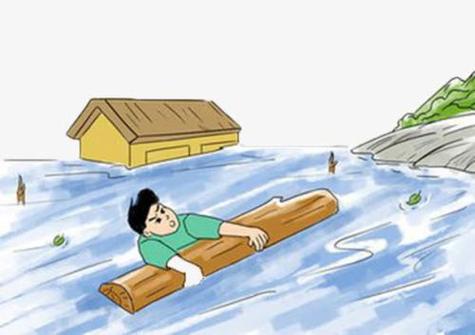 梦见洪水冲走木头什么意思