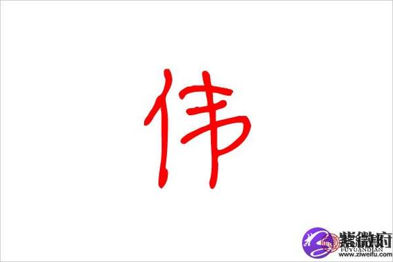 双字男孩名字带伟
