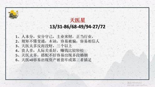手机号码中天医结尾好吗