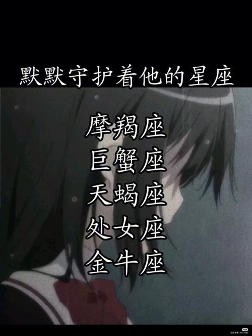 只喜欢默默守护心爱之人的星座
