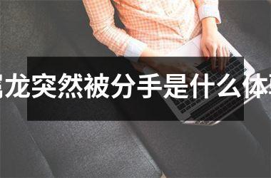属龙突然被分手是什么体验