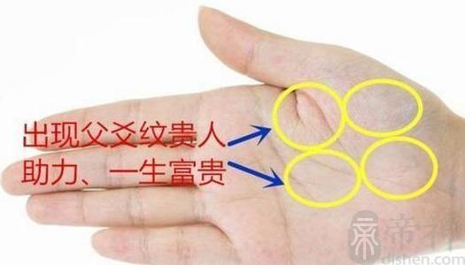 大富大贵坎鱼纹手相