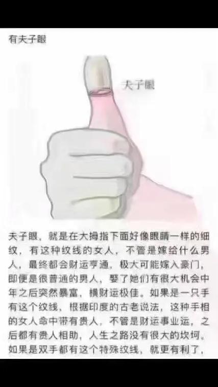 石榴木命人手上有夫子眼运势如何?