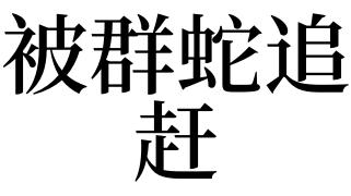 梦见被蛇赶是什么意思