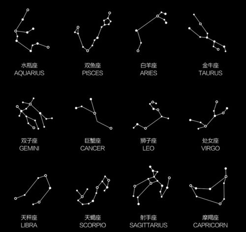 十二星座符号大全