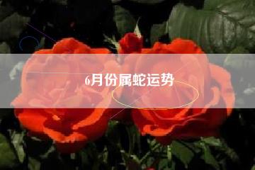 2018年4月属蛇人爱情运势