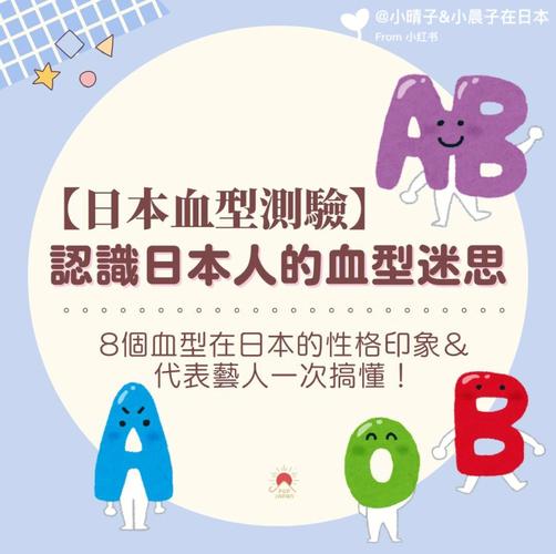 日本专家得出的血型社会学结论