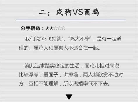 有离婚命运的五大生肖