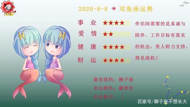 2020年双鱼座运势,双鱼座2020年运势