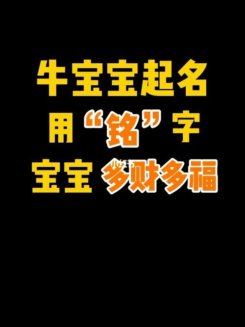 铭字取名的寓意男孩