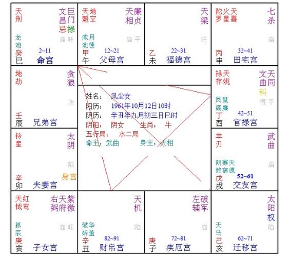 命宫什么星长的好