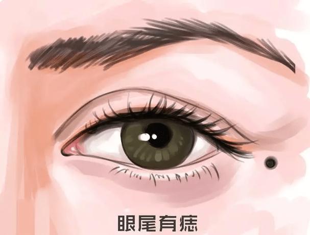 女人右眼下有痣的说法,女子眼尾下方有痣感情易遇波折