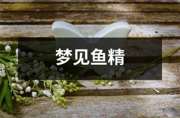 梦见鱼精