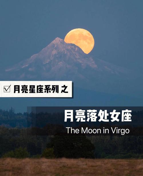 月亮落在处女座
