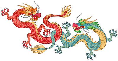 梦见两条龙打架