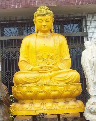 梦见金色的佛像