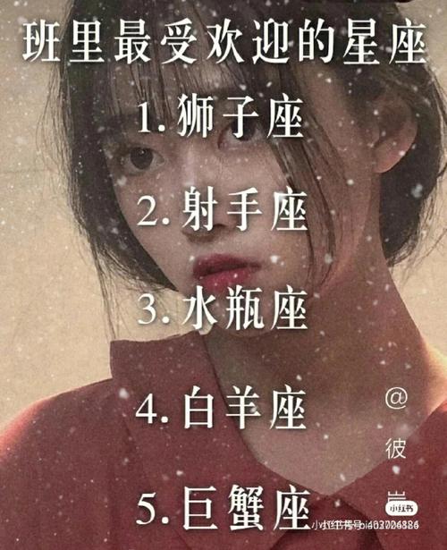 12星座的漂亮排行榜