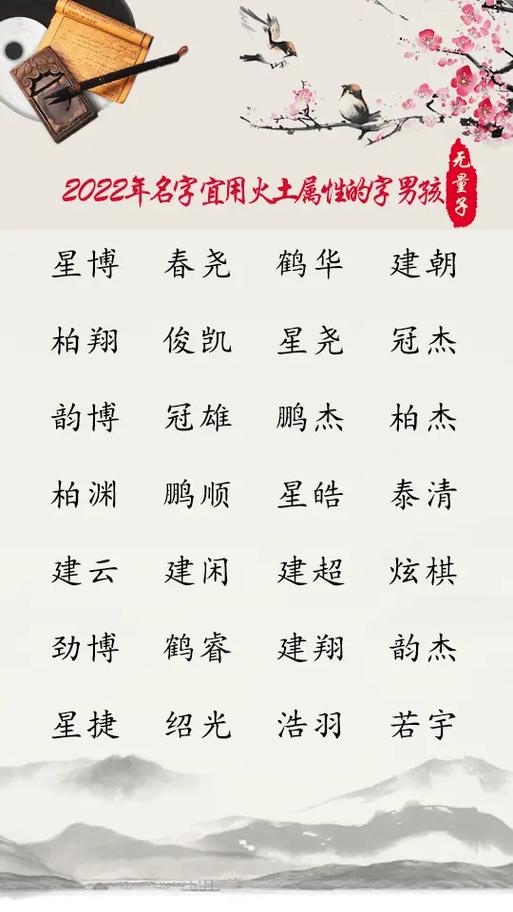 五行缺木男孩取名虎年