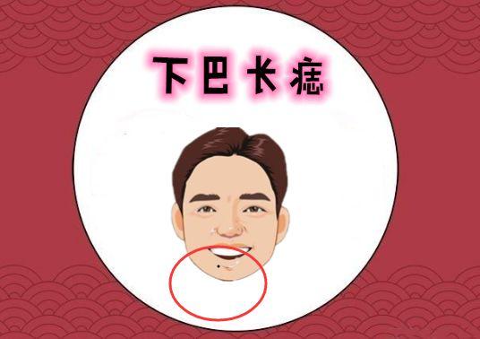 男人哪里长痣能发大财当大官
