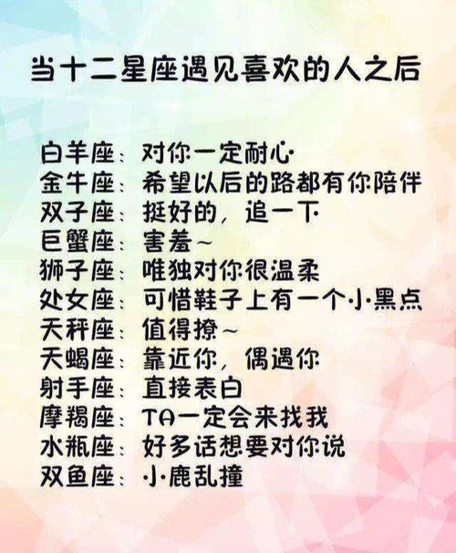 十二星座收到不喜欢的人的表白