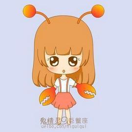 巨蟹座小学女生的表现
