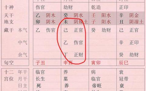 屋上土命人伤官制杀运势解析