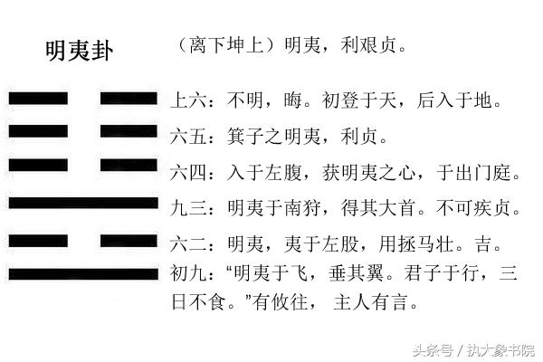地火明夷详解(明夷卦 地火明夷详解 坤上离下)