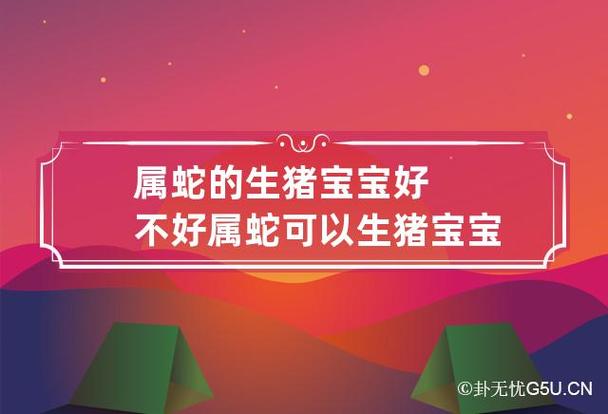 母亲属蛇生猪宝宝好不好呢