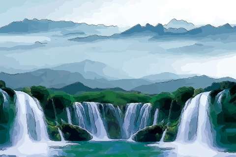 梦见山水很美的地方