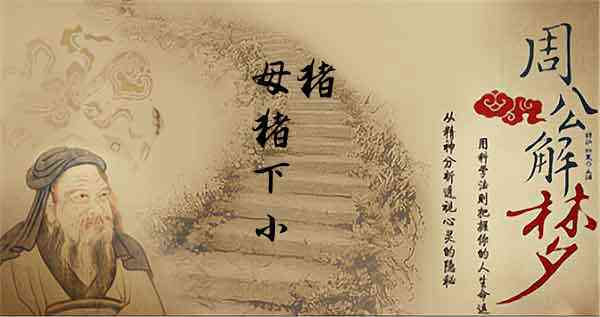 梦见女人和老母猪